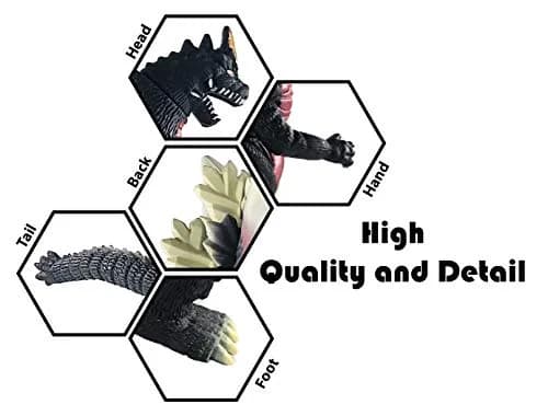 TwCare Space Godzilla Toy Action Figure 11 inch | Movie Monster Series Vinyl, Safe & Waterproof thumbnail 2