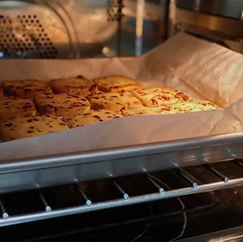 Walooza Nonstick Baking Sheet Pan Oven Set 13 inch | Durable Carbon Steel Bakeware for Kitchen thumbnail 5