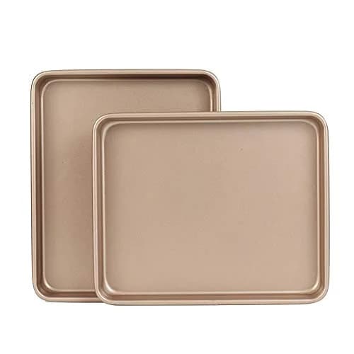 Walooza Nonstick Baking Sheet Pan Oven Set 13 inch | Durable Carbon Steel Bakeware for Kitchen thumbnail 3