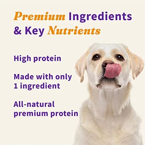 Halo Freeze-Dried Raw Dog Treats, Chicken Hearts Recipe, 2 oz | Natural, High Protein, Portable thumbnail 5