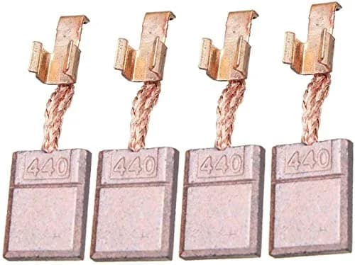 TUAIC CB440 Carbon Brush Set (4 Pack) for Makita 18V & 14.4V Power Tools | Durable Replacement thumbnail 1