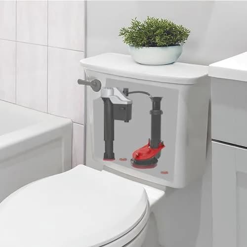 Korky Standard 2-Inch Ultra High Performance Toilet Flapper 3 Pack | Fixes Ghost Flushing & Leaks thumbnail 7