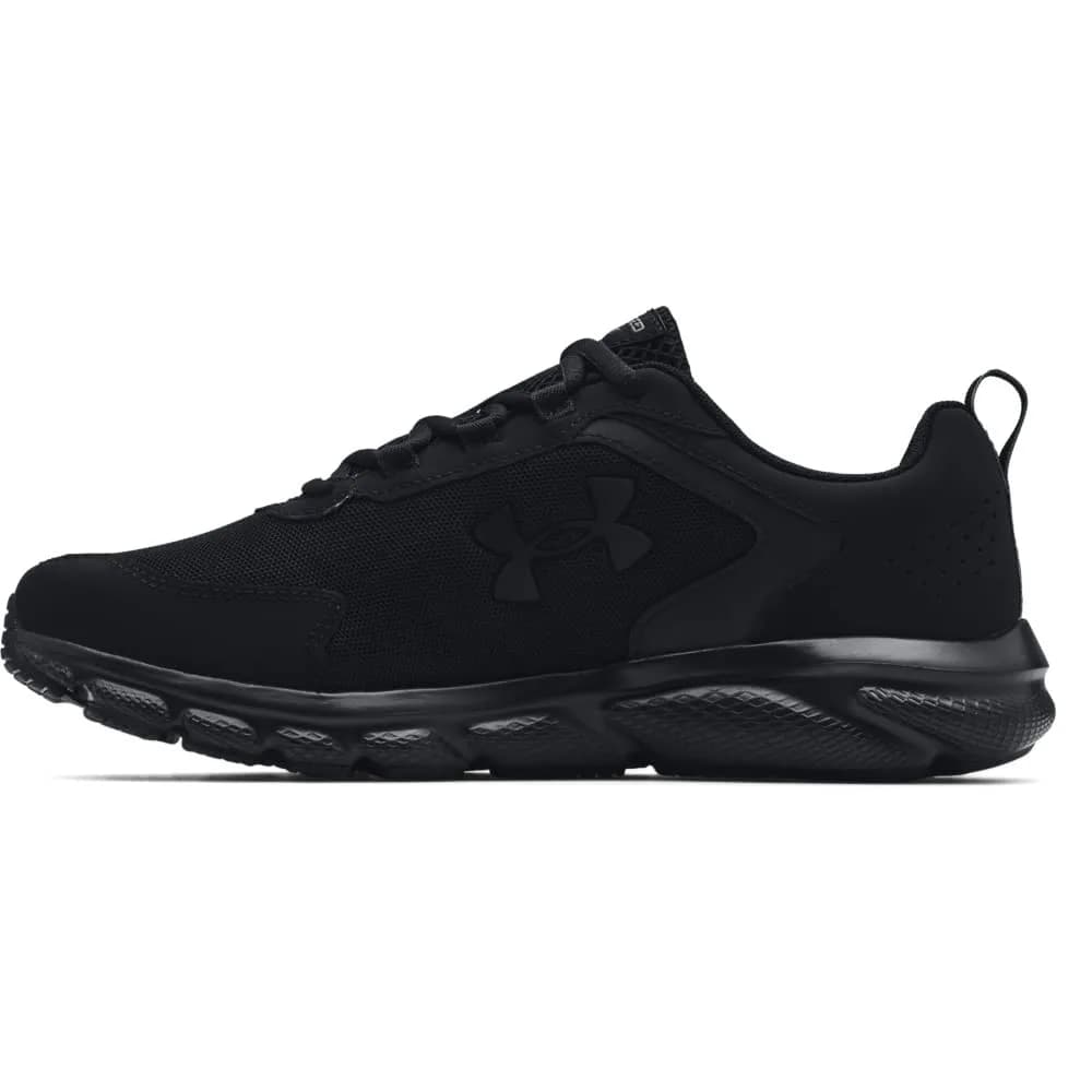 Under Armour Charged Assert 9 Running Shoe, Black (10 US) | Breathable Mesh, Responsive Cushioning - main product image