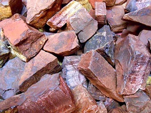 Rockhound's First Choice Rock Tumbler Gem Refill Kit African Red Tiger Eye 8oz | Gemstone Tumbling Rough for Beginners & Hobbyists thumbnail 4