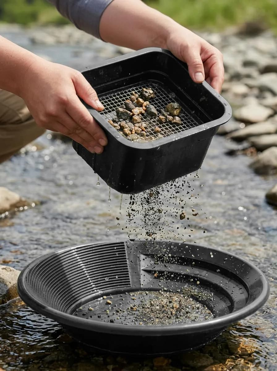 Sluice Fox Complete Gold Mining Kit | Portable 50 inch River Sluice Box & Prospecting Equipment thumbnail 9