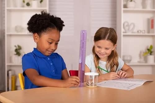 Insect Lore Butterfly Garden with 10 Live Baby Caterpillars & STEM Journal | 29.1 cm (12 inch) Habitat thumbnail 8
