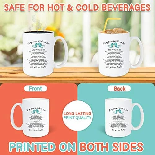 Bubble Hugs Mother In Law Mug 15 oz White | Wedding & Mother’s Day Gift thumbnail 3
