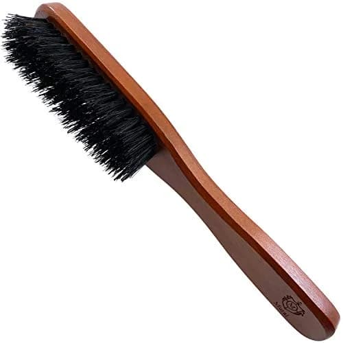 Murai Beard Kit for Men - 5-Piece Grooming Set with Boar Bristle Brushes & Wood Comb | Travel Size thumbnail 2