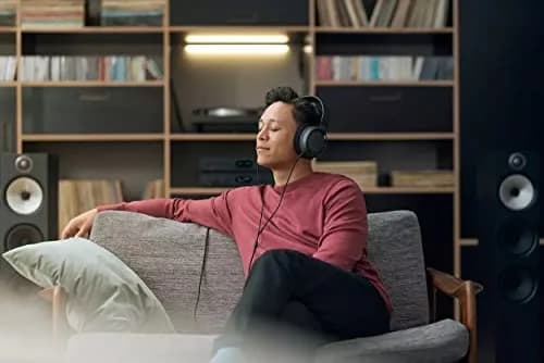 Philips Fidelio X3 Over Ear Headphones | Open-Back Studio Monitor, 50mm Diaphragms, Hi-Res Certified, Premium Leather, Wired thumbnail 7