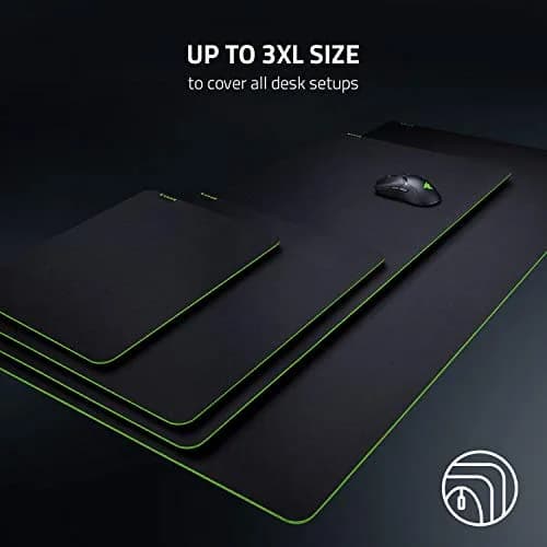 Razer Gigantus V2 3XL Gaming Mouse Pad | Textured Micro-Weave Cloth Surface, 4mm Thick, Classic Black thumbnail 5
