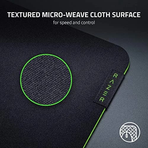 Razer Gigantus V2 3XL Gaming Mouse Pad | Textured Micro-Weave Cloth Surface, 4mm Thick, Classic Black thumbnail 2