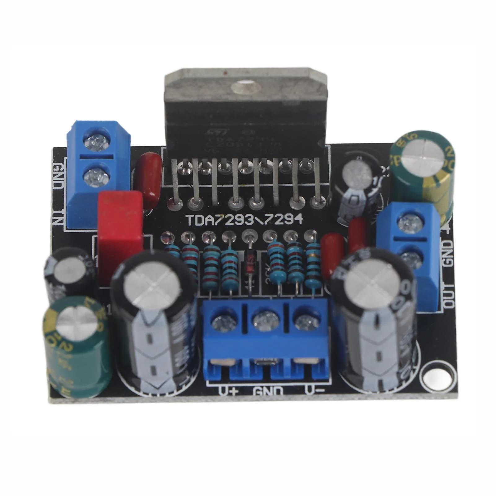 Garosa 100W Audio Amplifier Board | 12-32V DC Power, Single Channel, 20Hz-20KHz - main product image