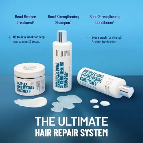 BOLD UNIQ BoldPlex Hair Mask 6.76 Fl Oz | Deep Repair for Damaged Hair thumbnail 7