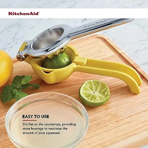 KitchenAid Citrus Juice Press Squeezer for Lemons and Limes | Effortless, BPA-Free Aluminum, 8 Inch thumbnail 4
