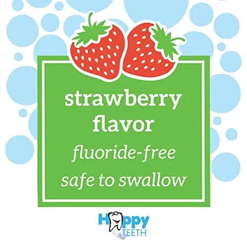 Dr. Brown's Fluoride-Free Baby Toothpaste, Strawberry | Infant & Toddler Oral Care, 1.4oz/40g, 0-3Y thumbnail 6
