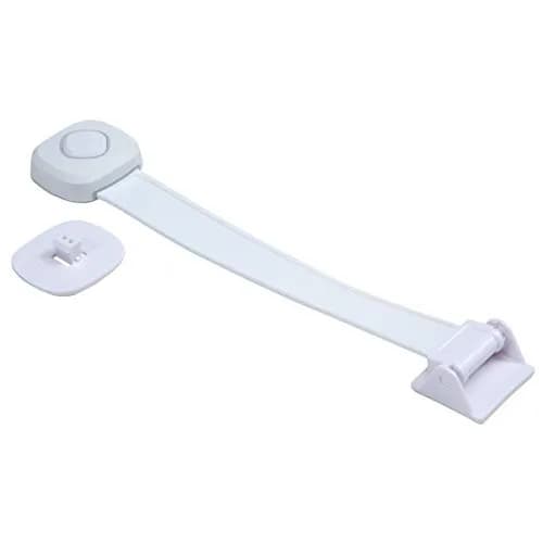 Safety 1st Outsmart Toilet Lock, Two Pack, White | Child-Safe Toilet Lock with Decoy Button thumbnail 7