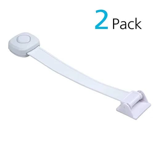 Safety 1st Outsmart Toilet Lock, Two Pack, White | Child-Safe Toilet Lock with Decoy Button thumbnail 9