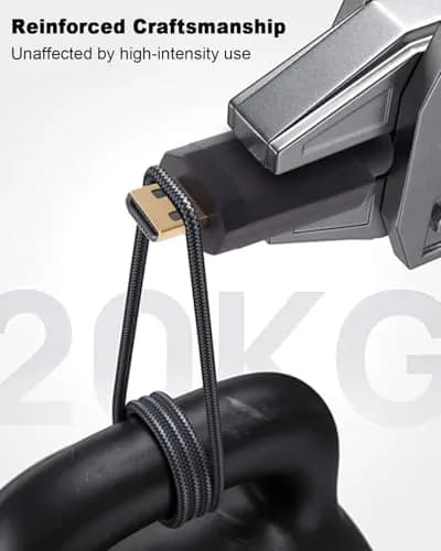 Duttek Extreme Thin Coiled Micro HDMI to HDMI Cable 1.8M (6FT) | 4K@60Hz, 18Gbps, ARC thumbnail 3