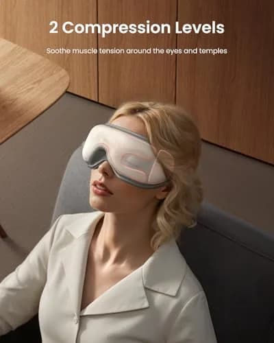 RENPHO Eyeris 1 Eye Massager with Heat | Sleep Mask with Remote Control for Relaxation thumbnail 3
