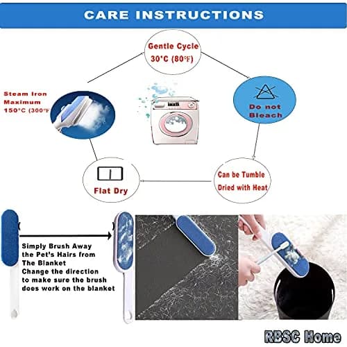 RBSC Home Recliner Chair Cover 30 Inches Peacock Blue Waterproof | Washable Furniture Protector thumbnail 8