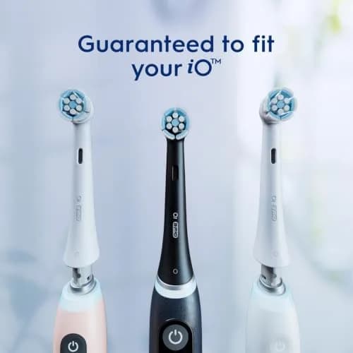 Oral-B iO Series Gentle Care Electric Toothbrush Replacement Brush Heads 2 Count (0.04 lb) | Dentist Recommended for Sensitive Gums thumbnail 6