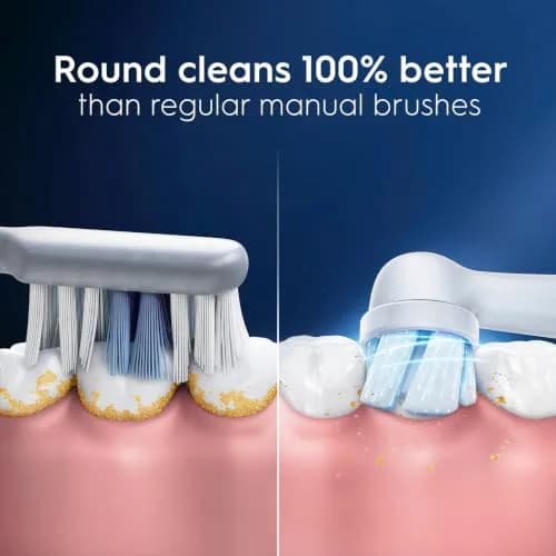 Oral-B iO Series Gentle Care Electric Toothbrush Replacement Brush Heads 2 Count (0.04 lb) | Dentist Recommended for Sensitive Gums thumbnail 3