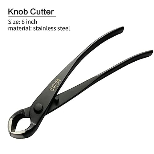 VOUIU 5-Piece Bonsai Tool Set Stainless Steel 210mm | Precision Garden Tools for Bonsai Care thumbnail 4