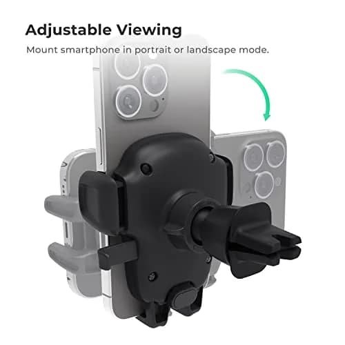 iOttie Easy One Touch 5 Air Vent & Flush Mount Combo - Universal Car Phone Holder for Smartphones, 10.2 cm (4 in) Width Capacity thumbnail 4