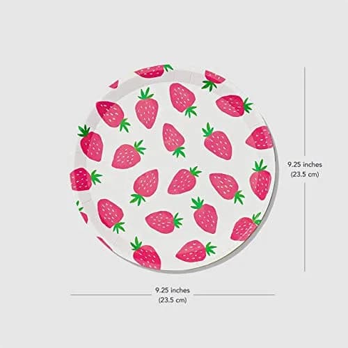 Coterie Fruit Large Paper Plates 9.25" | Summer Party, Kids Birthday, Baby Shower thumbnail 5