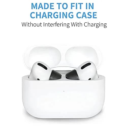 Comply Memory Foam Replacement Ear Tips for Apple AirPods Pro 1 & 2, Black, Medium (3 Pairs) | Ultimate Comfort & Secure Fit thumbnail 5