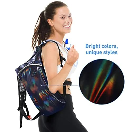 KUYOU Rave Hydration Pack 2L | Festival & Outdoor Water Backpack (100 words) thumbnail 7