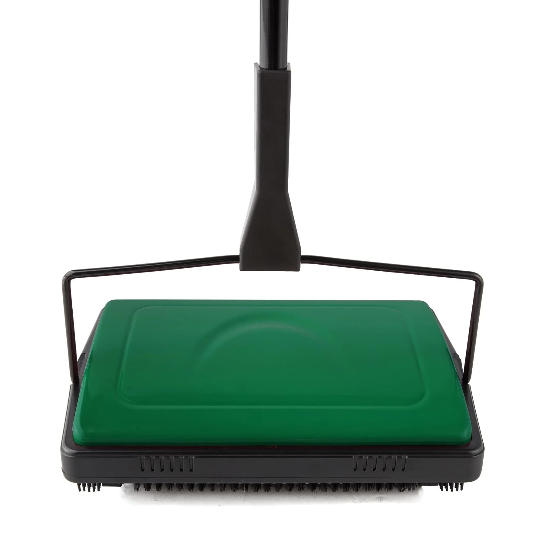Yocada Manual Carpet Sweeper Green | Easy Use for Low Carpets, Rugs & Pet Hair