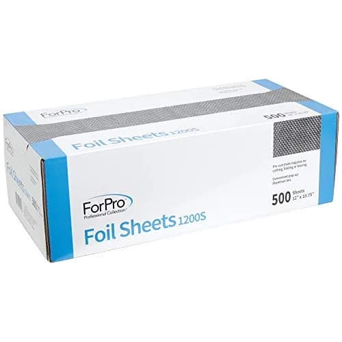 ForPro Embossed Foil Sheets 12" x 10.75" | Food & Hair Highlighting Aluminum (70-120c) thumbnail 2