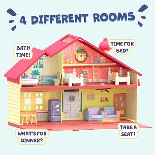 Bluey Family Home & BBQ Playhouse Mega Bundle with Figures & Furniture | Ages 3-5 thumbnail 4