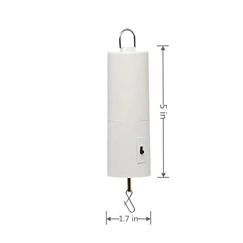 FENELY Battery Operated Wind Spinner Motor 2 Pack | 1.7 inches Diameter, 4.5 inches Long, 0.2 kg thumbnail 3