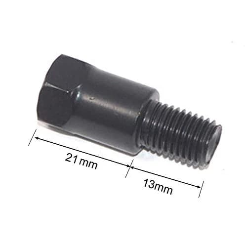 SEMIMO 10mm RH to 10mm RH Motorcycle Mirror Mount Adapters (2 Pcs, Black) | Universal Fit for Most Motorcycles thumbnail 4