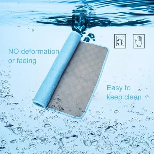 dgdgbaby Portable Dog Cooling Mat 22x28 in | Self-Cooling, Washable, Non-Slip Summer Bed thumbnail 6