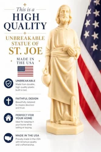 Westmon Works Saint Joseph Statue Home Seller Kit with Prayer Card | Catholic Home Sale Ritual thumbnail 2