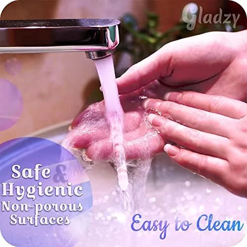 Gladzy Glass Cuticle Pusher & Remover Stick - Professional Czech Crystal Nail Tool | 160mm (6.3 inch) thumbnail 6