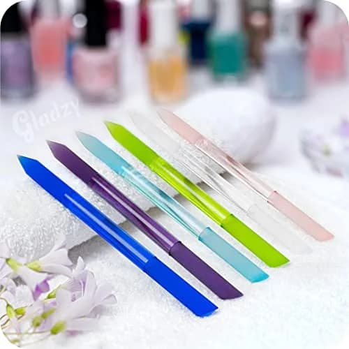 Gladzy Glass Cuticle Pusher & Remover Stick - Professional Czech Crystal Nail Tool | 160mm (6.3 inch) thumbnail 9
