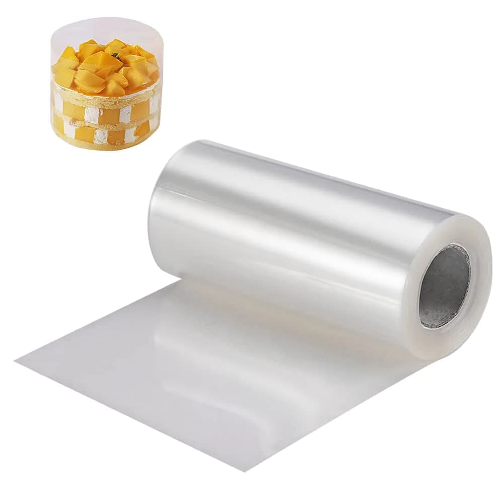 YQL Cake Collar 6x394 Inch | Transparent Acetate Sheets for DIY Baking — 394 in