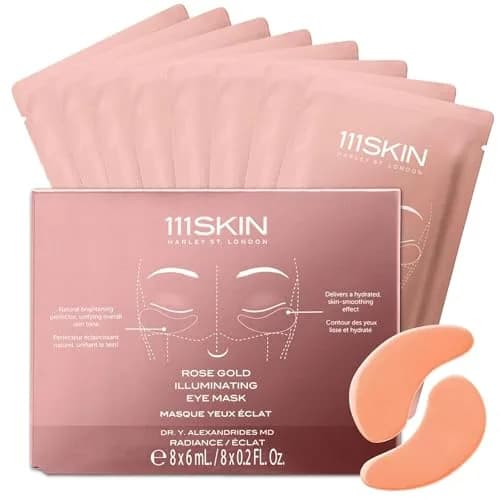 111SKIN Rose Gold Illuminating Eye Mask 8 Pairs | Hydrating & Brightening for All Skin Types thumbnail 1