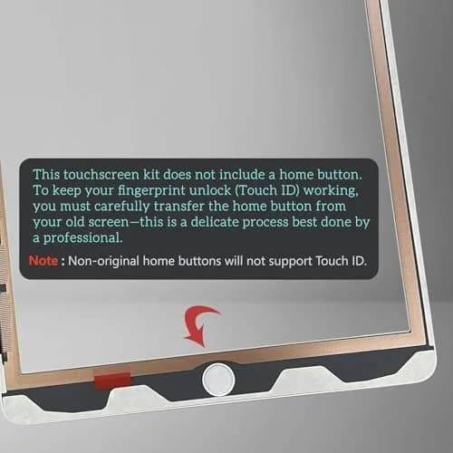 TPhaelay White iPad 7th/8th Gen 10.2" Screen Replacement Digitizer | Tested & Ready for India thumbnail 4