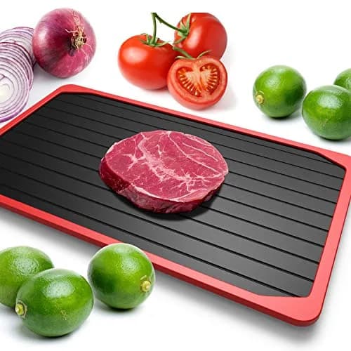 ROYOR Large Defrosting Tray 36cm (14") x 20cm (8") | Faster Thawing Aluminum Tray thumbnail 7