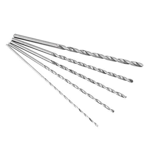 Fafeicy Extra Long Drill Bit Set, High Speed Steel, 2/3/3.5/4/5mm Diameter, 150mm Length for Wood thumbnail 8