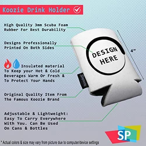 Style In Print Sleeves for Cans Drink Cooler | Surviving Fatherhood Dad Beer Cover (One Size, Multicolor) thumbnail 2