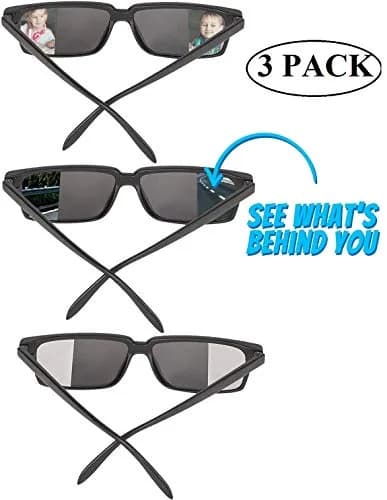 Zugar Land Top Secret Spy Glasses for Kids Rear View Sunglasses | Kids Detective Spy Gear with UV Protection thumbnail 2