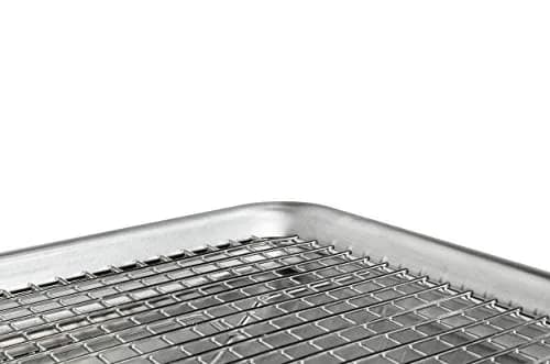 Fat Daddio's CR-HALF Stainless Steel Cooling & Baking Rack 12 x 17 Inch | Durable, Oven Safe & Dishwasher Friendly thumbnail 3