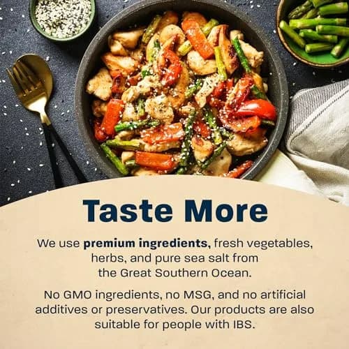 Massel Salt Reduced Chicken Style Bouillon Powder 140g (4.9 oz) | Low Sodium, Vegan, Gluten-Free Stock Base thumbnail 5