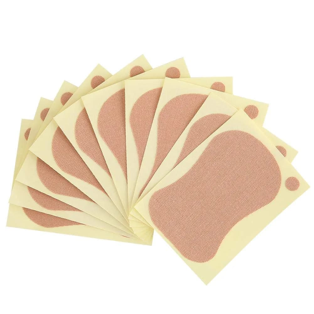 HURRISE Body Deodorant 10pcs | Unisex Sweat Absorbing Underarm Patches, 9 x 6.5cm